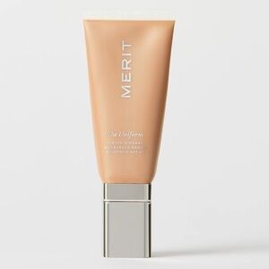 Merit The Uniform Tinted Mineral Sunscreen SPF 45 in shade 20 Palomino . Sand